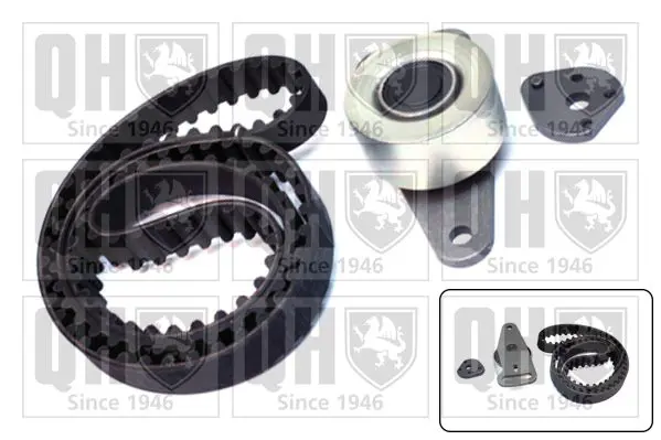 Handler.Part Timing belt set QUINTON HAZELL QBK342 1