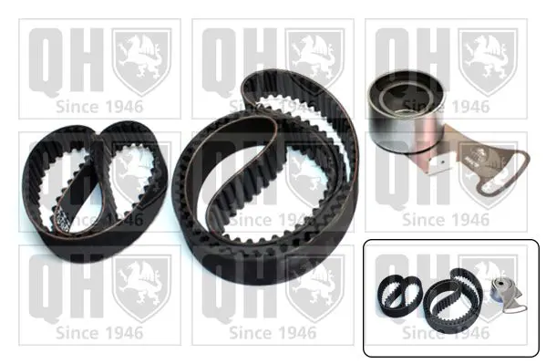 Handler.Part Timing belt set QUINTON HAZELL QBK712 1