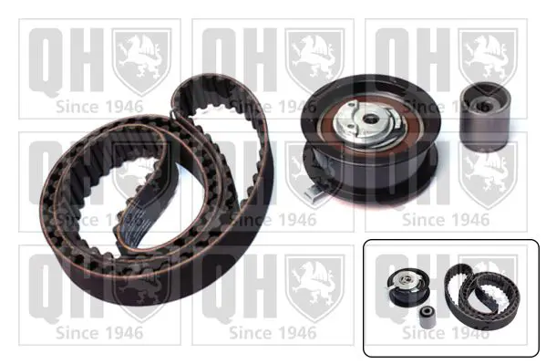 Handler.Part Timing belt set QUINTON HAZELL QBK257 1