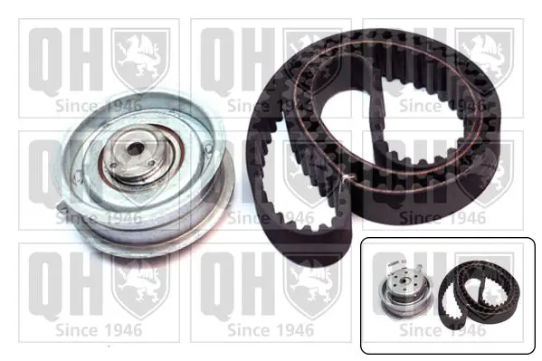 Handler.Part Timing belt set QUINTON HAZELL QBK268 1