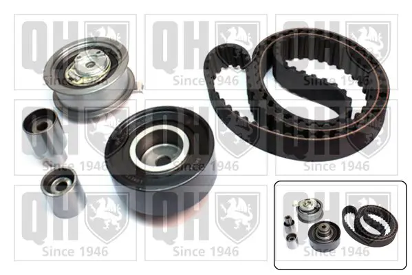 Handler.Part Timing belt set QUINTON HAZELL QBK270 1