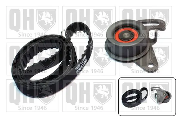 Handler.Part Timing belt set QUINTON HAZELL QBK859 1