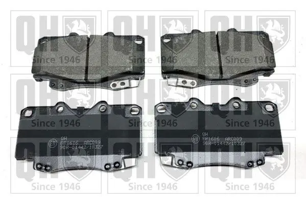 Handler.Part Brake pad set, disc brake QUINTON HAZELL BP1616 1