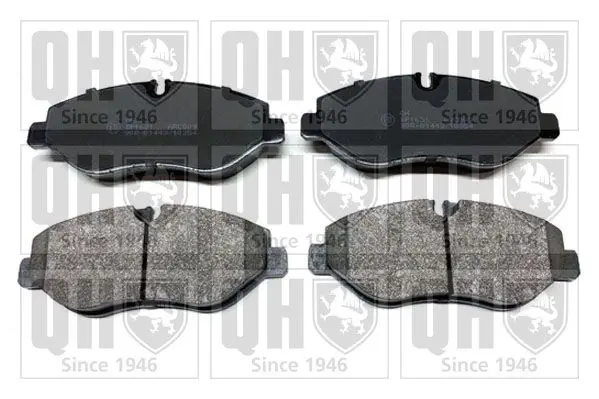 Handler.Part Brake pad set, disc brake QUINTON HAZELL BP1631 1