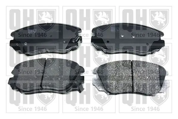 Handler.Part Brake pad set, disc brake QUINTON HAZELL BP1661 1