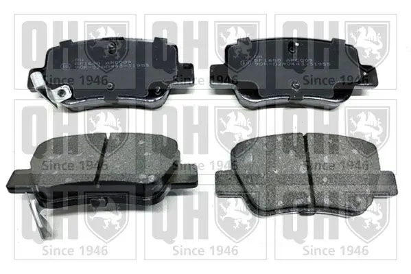 Handler.Part Brake pad set, disc brake QUINTON HAZELL BP1680 1