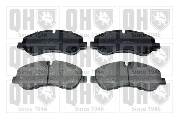 Handler.Part Brake pad set, disc brake QUINTON HAZELL BP1837 1