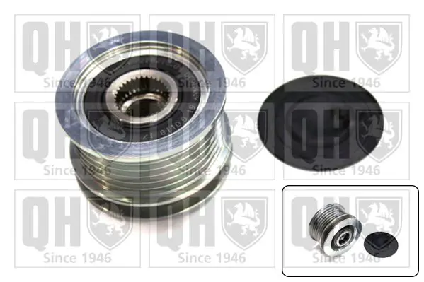 Handler.Part Alternator freewheel clutch QUINTON HAZELL QTR109 1