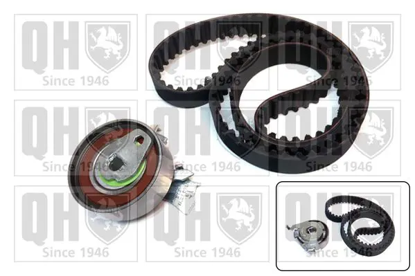 Handler.Part Timing belt set QUINTON HAZELL QBK339 1