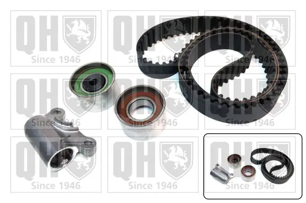 Handler.Part Timing belt set QUINTON HAZELL QBK829 1