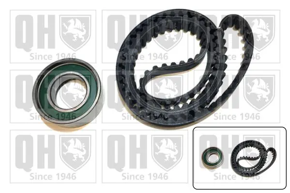 Handler.Part Timing belt set QUINTON HAZELL QBK136 1