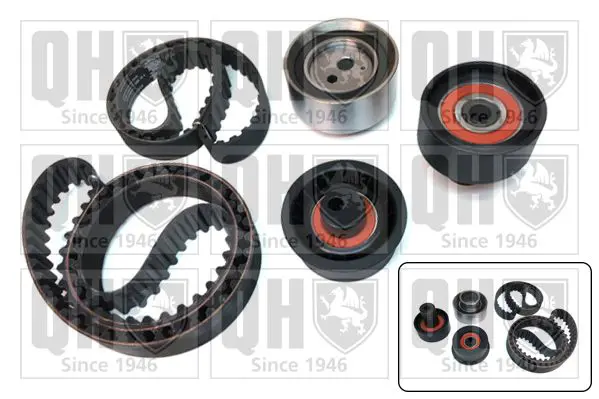 Handler.Part Timing belt set QUINTON HAZELL QBK220 1