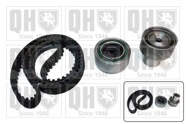 Handler.Part Timing belt set QUINTON HAZELL QBK378 1