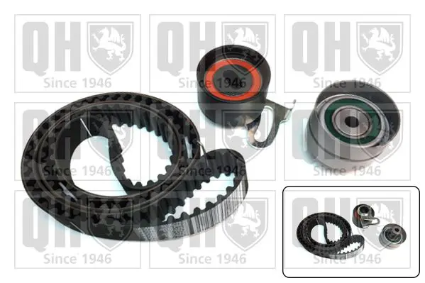 Handler.Part Timing belt set QUINTON HAZELL QBK729 1