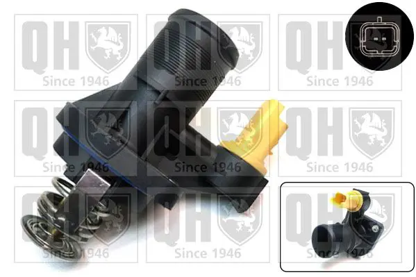 Handler.Part Thermostat, coolant QUINTON HAZELL QTH696K 1