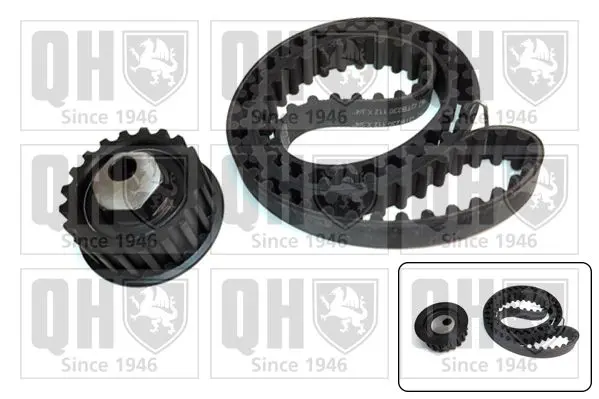 Handler.Part Timing belt set QUINTON HAZELL QBK129 1