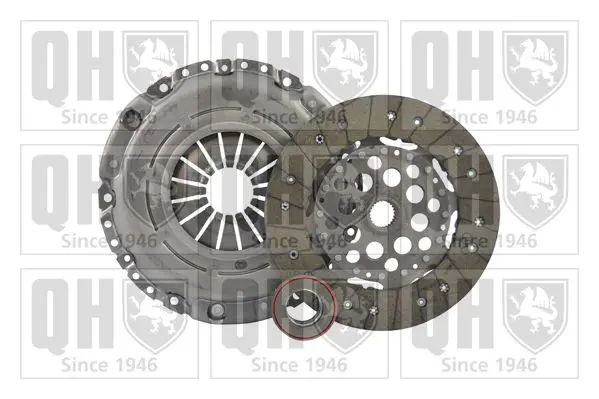 Handler.Part Clutch kit QUINTON HAZELL QKT2341AF 1