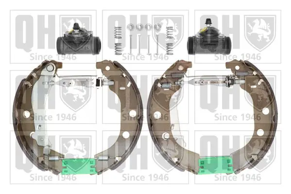 Handler.Part Brake set, drum brakes QUINTON HAZELL BS962K1 1