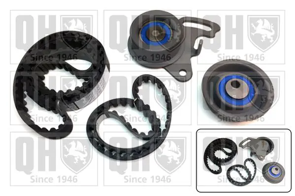 Handler.Part Timing belt set QUINTON HAZELL QBK418 1