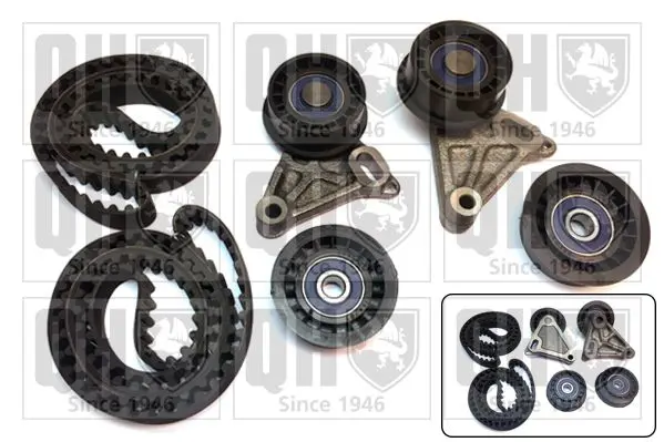 Handler.Part Timing belt set QUINTON HAZELL QBK225 1