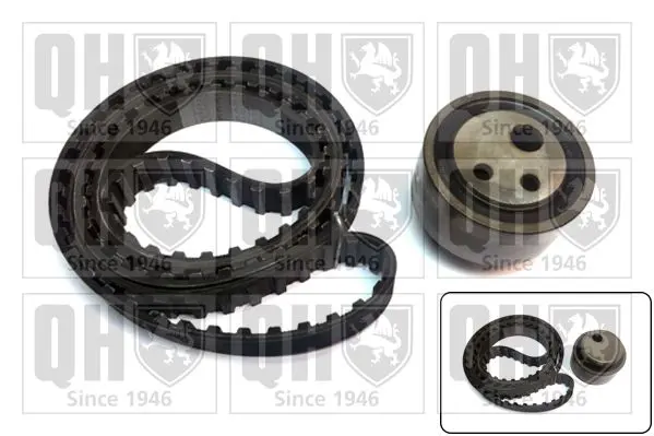 Handler.Part Timing belt set QUINTON HAZELL QBK444 1