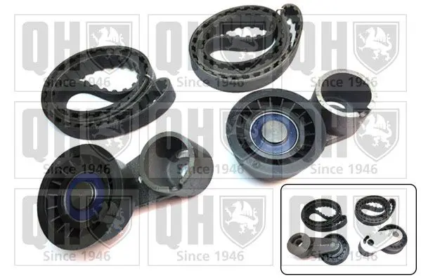 Handler.Part Timing belt set QUINTON HAZELL QBK217 1