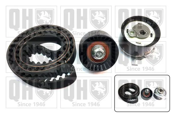 Handler.Part Timing belt set QUINTON HAZELL QBK707 1