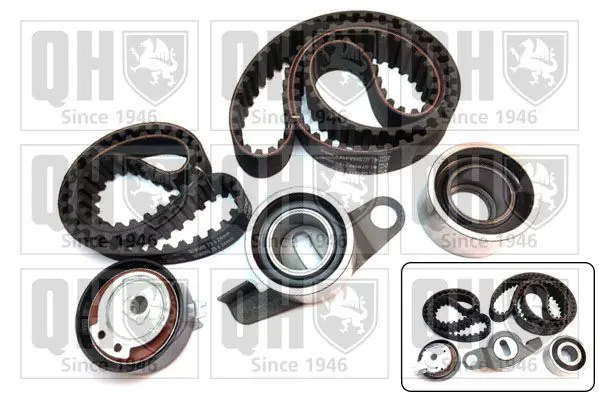 Handler.Part Timing belt set QUINTON HAZELL QBK715 1