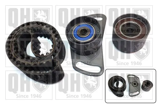 Handler.Part Timing belt set QUINTON HAZELL QBK744 1