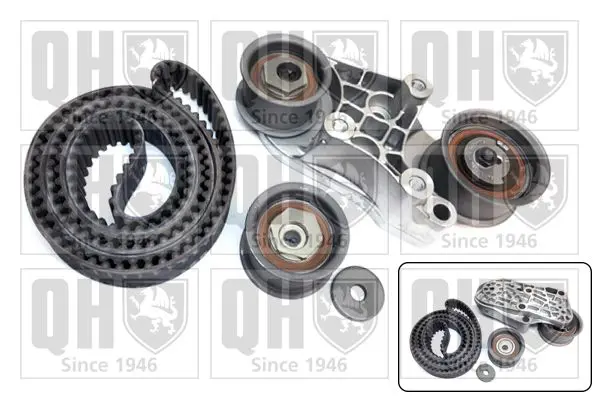 Handler.Part Timing belt set QUINTON HAZELL QBK337 1