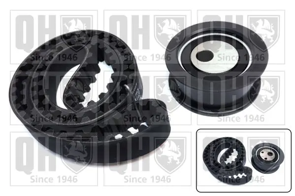 Handler.Part Timing belt set QUINTON HAZELL QBK849 1