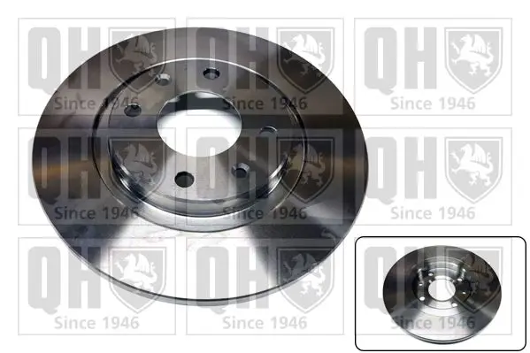 Handler.Part Brake disc QUINTON HAZELL BDC4676 1