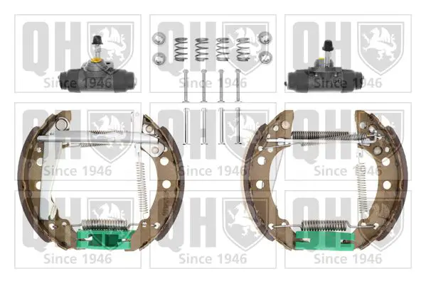 Handler.Part Brake set, drum brakes QUINTON HAZELL BS629K3 1