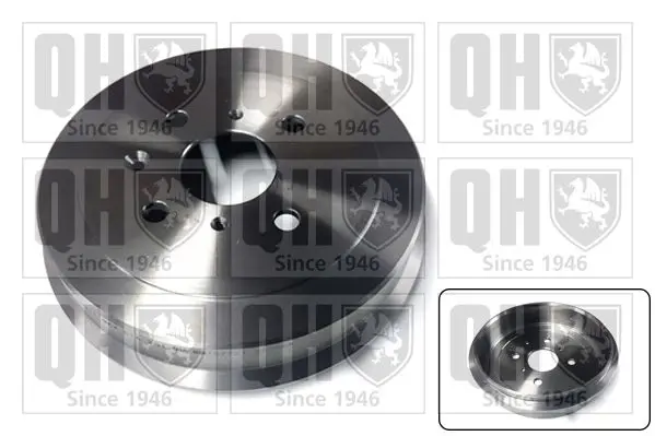 Handler.Part Brake drum QUINTON HAZELL BDR641 1