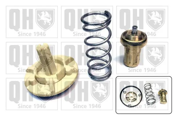 Handler.Part Thermostat, coolant QUINTON HAZELL QTH734K 1