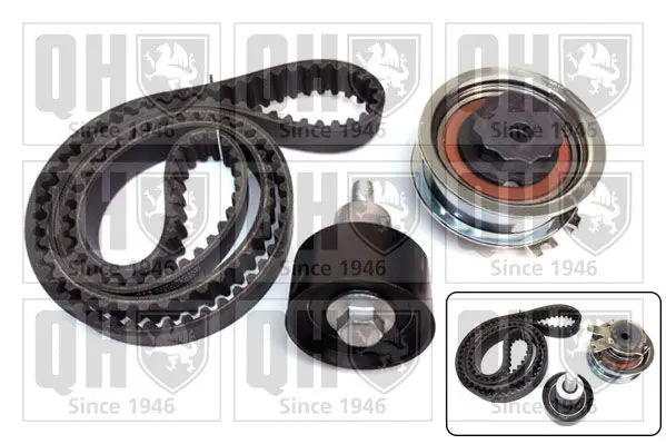 Handler.Part Timing belt set QUINTON HAZELL QBK881 1