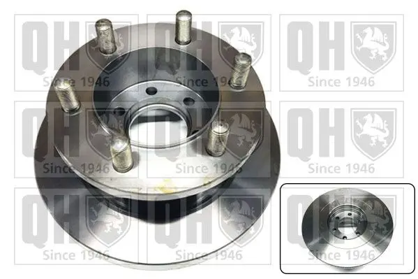 Handler.Part Brake disc QUINTON HAZELL BDC4759 1