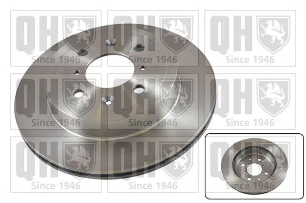 Handler.Part Brake disc QUINTON HAZELL BDC5467 1