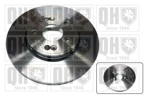 Handler.Part Brake disc QUINTON HAZELL BDC4406 1