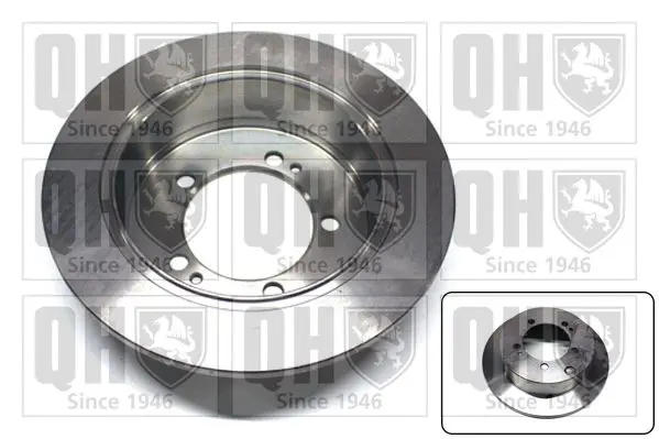 Handler.Part Brake disc QUINTON HAZELL BDC4988 1