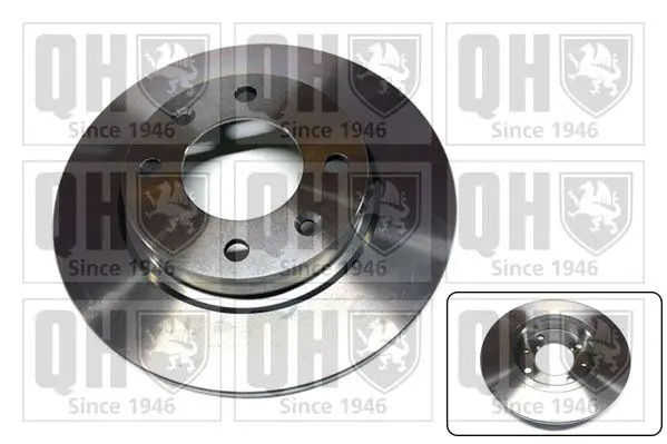 Handler.Part Brake disc QUINTON HAZELL BDC3690 1