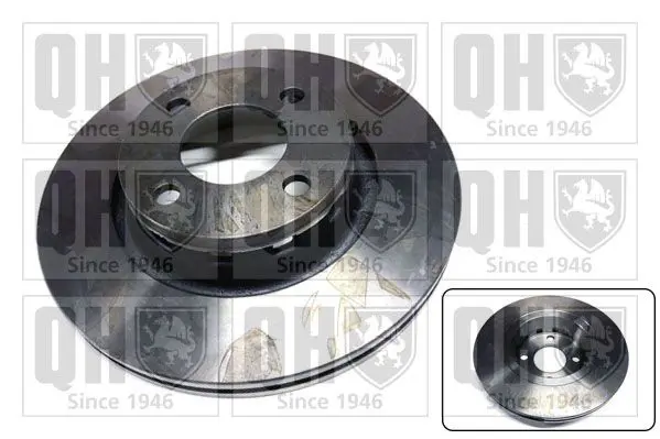 Handler.Part Brake disc QUINTON HAZELL BDC3933 1