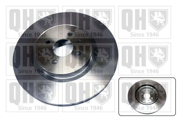 Handler.Part Brake disc QUINTON HAZELL BDC4675 1