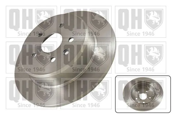 Handler.Part Brake disc QUINTON HAZELL BDC5142 1