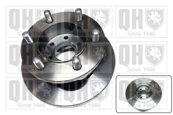 Handler.Part Brake disc QUINTON HAZELL BDC5819 1