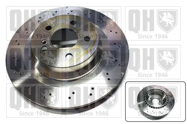 Handler.Part Brake disc QUINTON HAZELL BDC5633 1