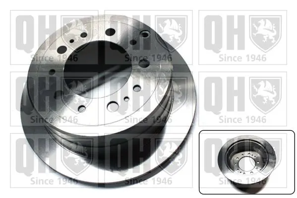 Handler.Part Brake disc QUINTON HAZELL BDC5658 1