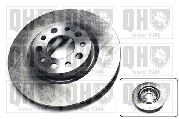 Handler.Part Brake disc QUINTON HAZELL BDC5695 1