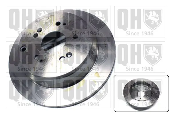 Handler.Part Brake disc QUINTON HAZELL BDC5804 1