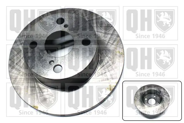 Handler.Part Brake disc QUINTON HAZELL BDC5500 1